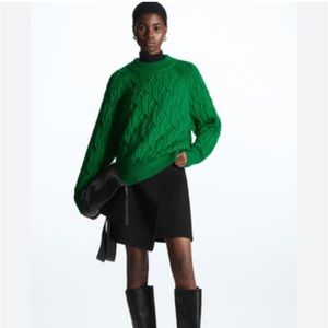 Brand new COS cable knit sweater